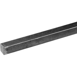 Barres carré plein 12x12 mm (6 ml)