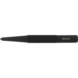 Pointeau bruni avec corps moleté - KS TOOLS - 4mm - 11cm - 1Pc