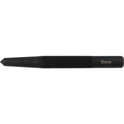 Pointeau bruni avec corps moleté, Ø8 MM, L.120 MM - KS TOOLS