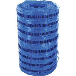 Grillage avertisseur Outibat - Eau + SNCF - Couleur : Bleu - 100cm - 30cm