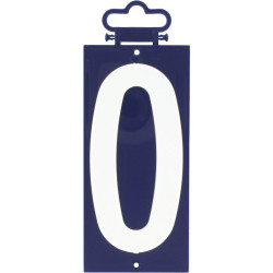 Numéro de rue standard - Forme : Rectangle - 120mm - 56mm