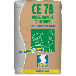 Enduit de joint, CE 78 2h (sac de 25 kg)