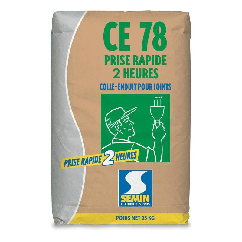 Enduit de joint, CE 78 2h (sac de 25 kg)