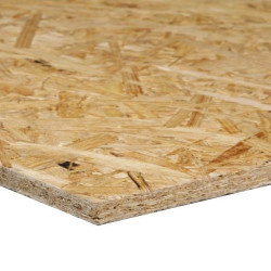 Panneaux bords droits OSB 3 conti ZERO, 1250x2500 mm (3,125 m² par pnx)