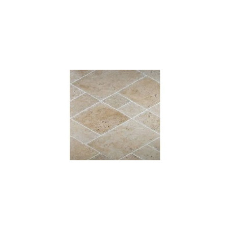 Travertin beige vieilli, dalle de 40.6x61x3 cm (1er mix)