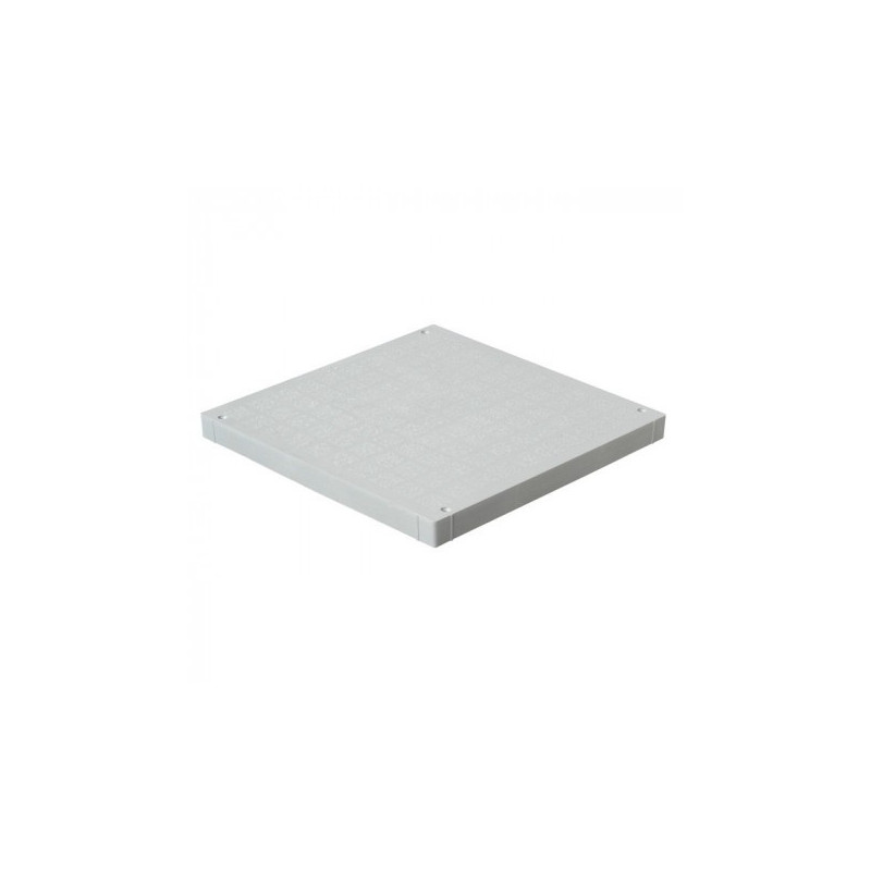 GRILLE DE SOL LEGERE PVC ANTI CHOC 300X300 GRIS