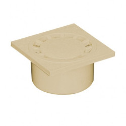 SIPHON DE COUR PVC 250X250 SABLE