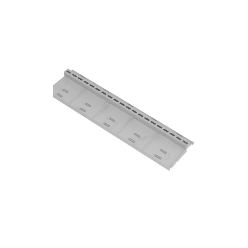 GRILLE A FENTE PVC SERIE 130 DIM 130X500 H90 GRIS