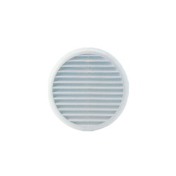 GRILLE A COMB. AVEC MOUSTIQUAIRE 150X150 BLANC-PASS AIR 90CM2