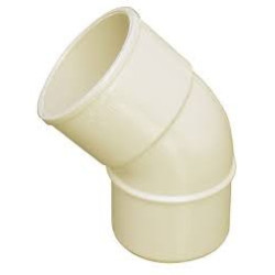COUDE MXF 45 DEGRE  DIAM.80 3.2MM SABLE