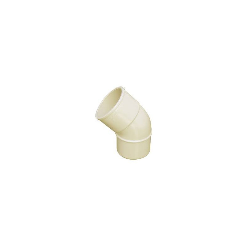 COUDE MXF 45 DEGRE  DIAM.80 3.2MM SABLE