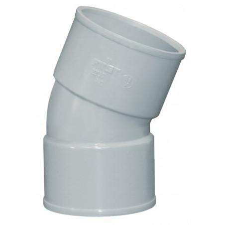 COUDE FXF A 22 DEGRE 30 DIAM 100 MM