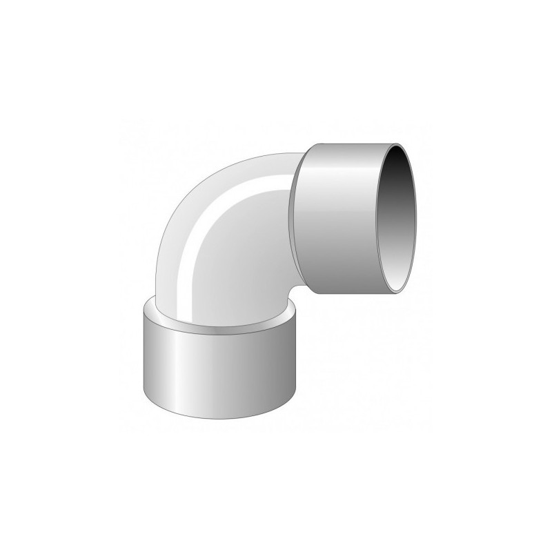 COUDE FXF A 87 DEGRE 30 DIAM. 100 MM