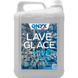Lave glace écologique Onyx - Hiver jusqu'à -20°C - Bidon 5 l - 1Pc