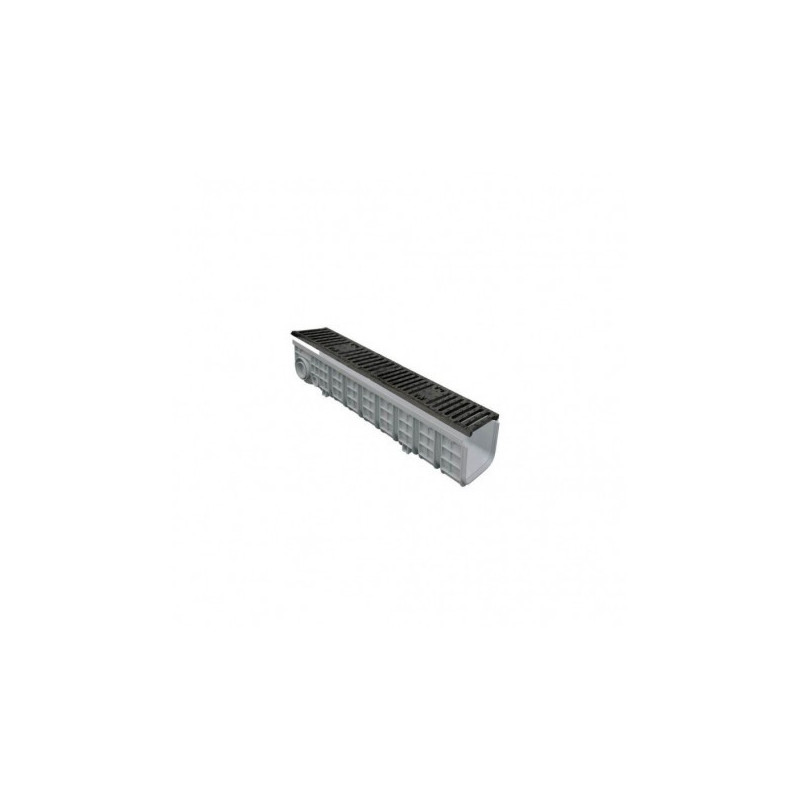 Caniveau CPB130PP et grille GHC130