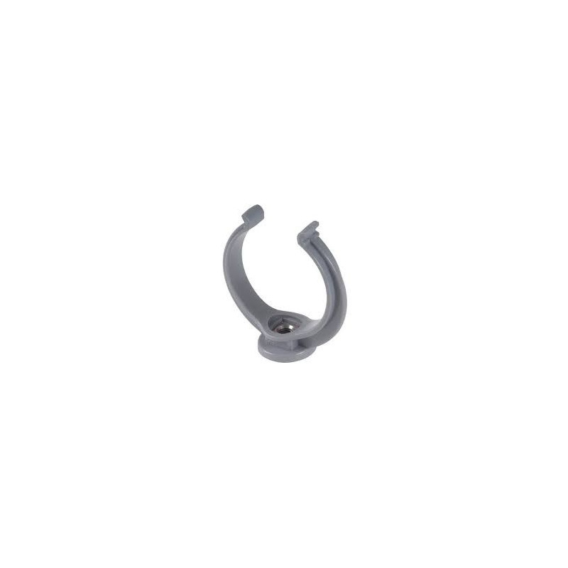 COLLIER LYRE DIAM. 50 GRIS