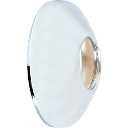Rosace vissante chromée haute - F 3/4" - 20mm - 1Pc