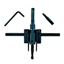 Scie rotative ajustable, diam 30-120 mm