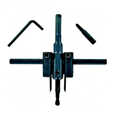 Scie rotative ajustable, diam 30-120 mm