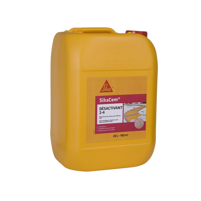 SikaCem Désactivant 2-4, bidon de 20l (5 à 6 m² / litre)