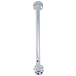 Barre de soulèvement - Chromée - Droite - Longueur 60 cm - 25mm - Matière : Métal