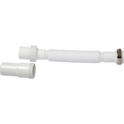 Flexible d'évacuation - F 1"1/2 - Ø 40 mm - Astuflex - 75cm - Système de raccordement : Fileté