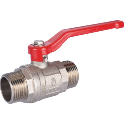 Vanne d'arrosage mâle / mâle - Capvert - Laiton - Filetage de raccordement : MM 1" (26x34)