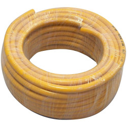 Tuyau propane PVC orange - Diamètre intérieur 8 mm x extérieur 14 mm - 60Bar - Diamètre nominal : DN 8 - 25m