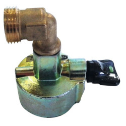 Vanne pour Butagaz - Adaptateur valve diamètre 27 mm - Type de gaz : Butane, Propane
