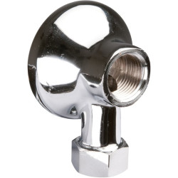 Applique murale de machine à laver - Sortie femelle - Arrivée écrou - Diamètre raccordement : 12 mm