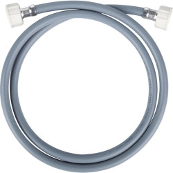 Flexible d'alimentation de machine à laver sortie droite - Filetage entrée : F 3/4" (20 x 27)