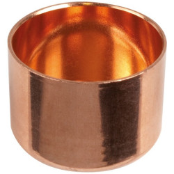Bouchon à souder - Cuivre - Femelle - 300CU - Diamètre femelle : 16 mm - Vendus par 10
