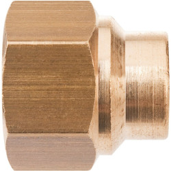 Manchon droit à souder - Laiton - Femelle - 270GCU - Diamètre femelle : 18 mm