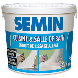ENDUIT LISSAGE CUISINE & BAIN SEAU 1KG