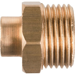 Manchon droit à souder - Laiton - Mâle - 243GCU - Filetage mâle : 3/4" (20 x 27)