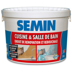 ENDUIT REBOUCH.CUISINE & BAIN SEAU 1KG