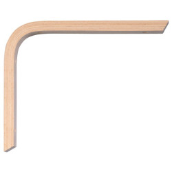 Equerre multipli hêtre brut - 200mm - 150mm - Matière : Bois - Finition : Brute