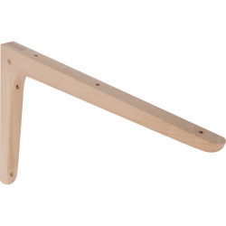 Equerre moderne bois hêtre - 200mm - 300mm - 20kg