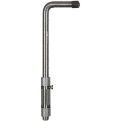 Verrou à souder - À pêne long - Diamètre 16 mm - 500mm - Référence fabricant : M-454501