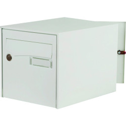 Boîte aux lettres individuelle - Loft acier - Decayeux - Blanc signalisation