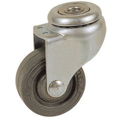 Roulette Drill à oeil pivotante Guitel point M - Diamètre 32 mm - 14mm - 20kg - 6mm - 45mm