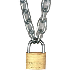 Cadenas laiton massif série 65 Abus - Anse 25 mm - Longueur 45 mm