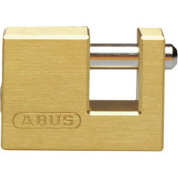 Cadenas laiton de sureté rectangulaire Abus - Anse 13 mm - Longueur 70 mm