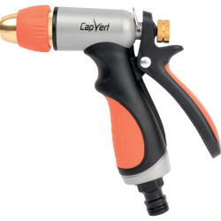 Pistolet d'arrosage à jet progressif tri-matière - Skiléo - Capvert - Jet réglable : Oui