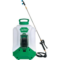 Pulvérisateur électrique à batterie Capvert - 16 l - Type de pression : Préalable