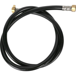 Tuyau de rechange pour pulvérisateur électrique à dos Capvert - 1,2 m - Couleur : Noir - 1.2m