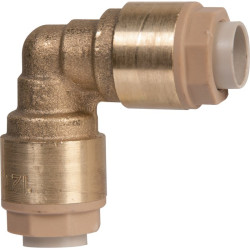 Raccord coudé égal - Laiton - Femelle - Diamètre femelle : 12 - 12 mm