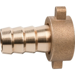 Demi-raccord laiton - Tuyau Ø 12 mm - F 1/2" - Puteus - Filetage femelle : 1/2" (15 x 21) - Vendus par 25