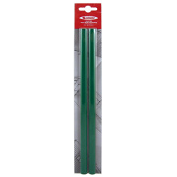 2 CRAYONS TAILLEUR DE PIERRE VERT 30CM SOUS BLISTER