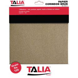 4 FEUILLES CORINDON 230X280MM GRAIN 50